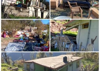 35 houses damaged badly as land sinks in Ramban