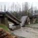 Bridge connecting several parts of Chadoora village collapses