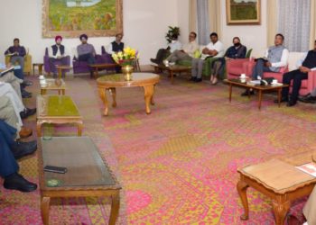 COVID-19: Lt Governor calls for universal usage of masks in J&K