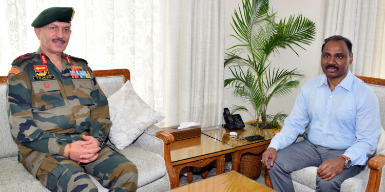 Army’s Northern Command Chief meets Lt Governor