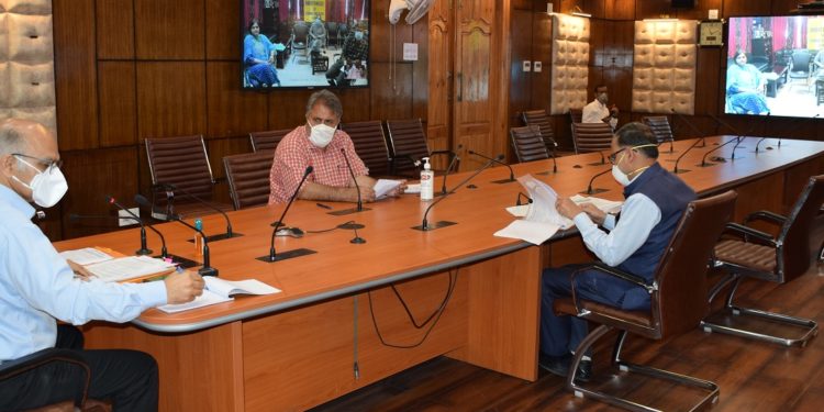 Advisor Sharma for using technological interventions for imparting quality education in JK