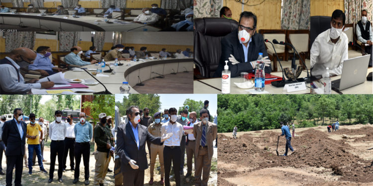 Baseer Khan reviews Dev Scenario, COVID control measures in border District Kupwara