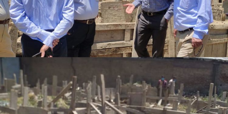 DC Sgr inspects progress at selected sites