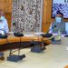 Div com reviews the progress of work on Srinagar-Baramulla Highway