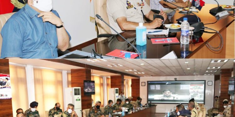 DGP Reviews J&K Security Particularly On Borders