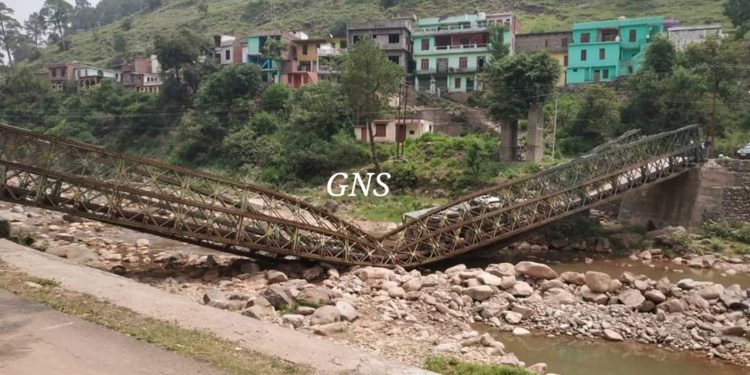 Army Reinforcement Bridge Falls In Rajouri, Dumper Driver Injured