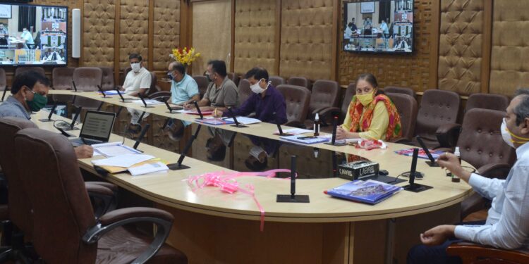 Advisor Baseer Khan reviews functioning of Department of Rural Development & Panchayati Raj in Jammu