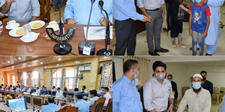 Asgar Samoon reviews functioning of Education Department in Bandipora