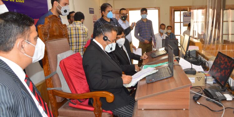 4273 cases resolved, Rs.11.49 Crore settled in J&K’s maiden E-LOK ADALAT held through digital platform