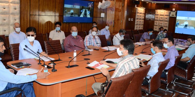 Mehta reviews progress of JKIDFC projects worth more than Rs. 2580 crores