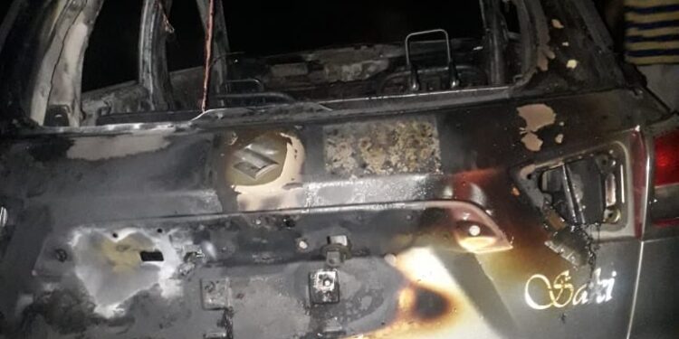 TA Soldier From Shopian Abducted in Kulgam, Vehicle Burnt Down