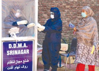 46 Armed Forces Men Among 564 New Cases, J&K Total 25931