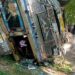 6 women among 10 injured as bus turns turtle in Kupwara