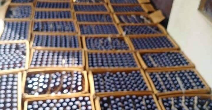 Police arrested drug peddler in Srinagar, recovered a huge consignment of Codine Phosphate
