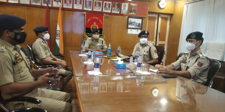 DGP J&K chairs security reviews at officers meeting in Anantnag