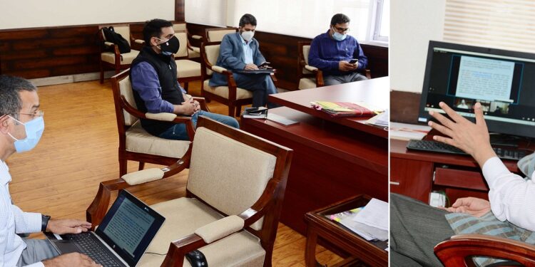 Kansal reviews working of IT division of KPDCL, JPDCL