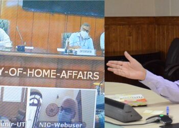 Union Home Secy reviews COVID-19 management in J&K