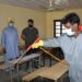 10th, 12th Bi-annual: District Admin B’la conducts fumigation drive in exam centres