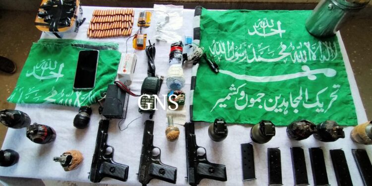 2 persons held, 3 pistols, ammunition recovered in Poonch