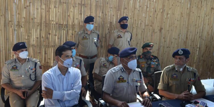 DGP visits Rajouri, Reviews security, law & order, crime, militancy scenario, COVID-19; chairs officers meeting