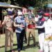 Final of women’s cricket tournament organised by Anantnag Police played at GDC, Anantnag. DGP J&K, Shri Dilbagh Singh IPS attends presentation ceremony.
