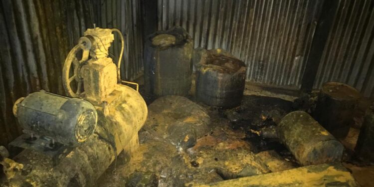 Fire Damages Major Portion of Tile Factory in Sogam Lolab