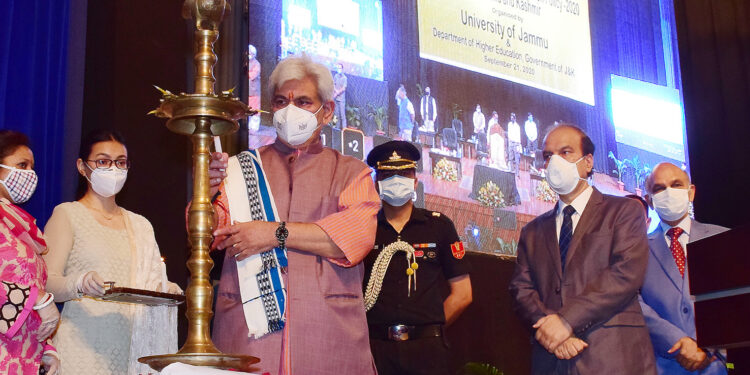 Lt Governor inaugurates Second Brainstorming Conference on implementation of NEP-2020 in J&K