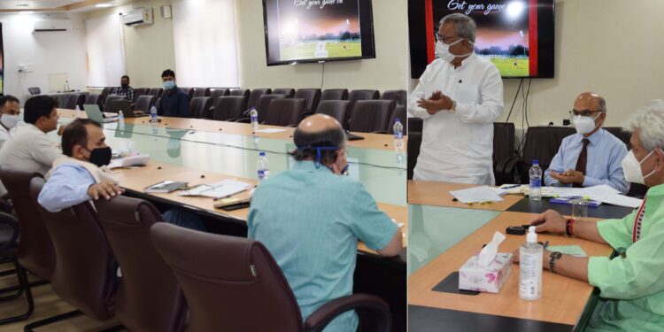 Lt Governor reviews functioning of J&K Sports Council & Youth Services & Sports Department