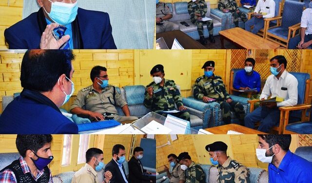 Arrangements for written test of Constable in BSF, CISF finalized at Kupwara