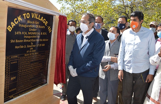 Back to Village-3’:Development of Rural areas, creation of employment opportunities; Govt’s prime concern: Advisor Baseer Khan