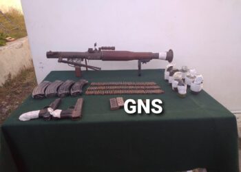 Hideout Busted in Kishtawar; Huge Cache of Arms, Ammunition Recovered