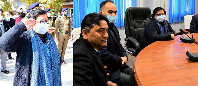 Chief Justice Geeta Mittal visits Court Complex Ganderbal