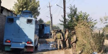 South Kashmir: Gunfight rages in Pampore