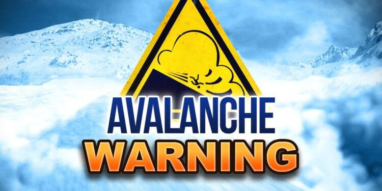 Avalanche warning issued in Kashmir