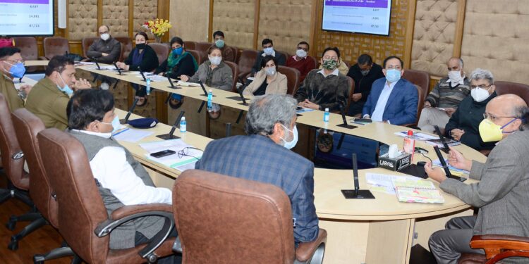CS chairs maiden meeting of UT Steering Committee ON COVID Vaccination