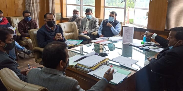 Dheeraj reviews status of slaughter houses in J&K