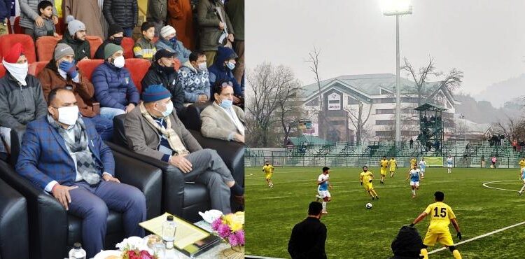 Div Com inaugurates SportsPremier League at Synthetic TRC Ground