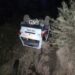 Ambulance carrying dead body turns turtle in Ramban, 2 persons injured