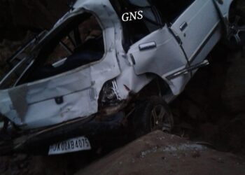 Woman killed, 2 persons injured as vehicle falls in gorge in Rajouri