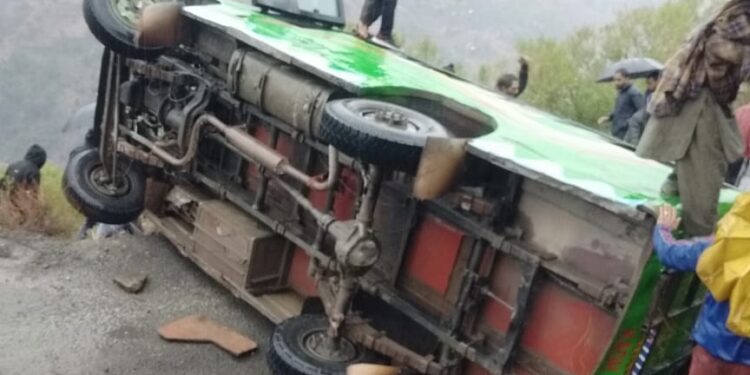 2 Persons Killed As Matador Turns Turtle In Reasi
