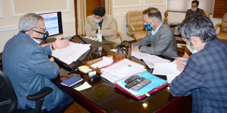 Advisor Farooq Khan applauds YS&S Department for conducting activities amid Covid pandemic