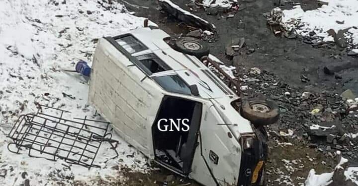 9 persons injured as sumo vehicle skids off road in Poonch