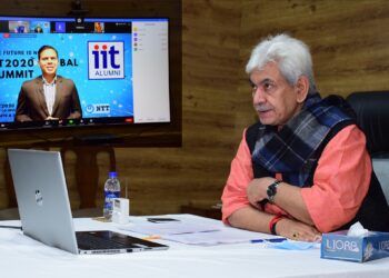 Lt Governor delivers keynote address at the “IIT-2020: The Future is Now” Global Summit
