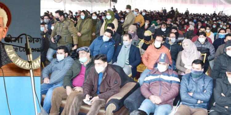 Lt Governor; Union MoS, Labour & Employment lay foundation stone of Rs 160 Crore 100-bedded ESIC Hospital at Budgam