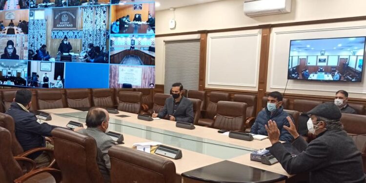 Advisor Baseer Khan holds VC with DCs, HoDs to review restoration of power, water, roads, other essential supplies