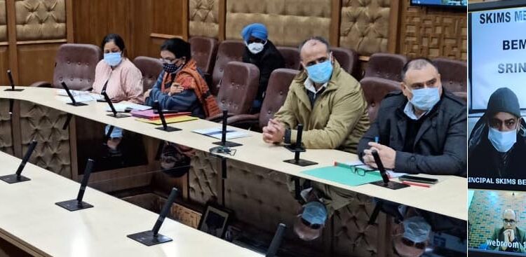 Dulloo reviews de-notifying of Covid-19 dedicated hospitals in J&K