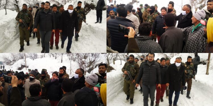 3rd day camping, DC Pulwama ensures restoration of major lifelines, essential services in Abhama – Sangerwani