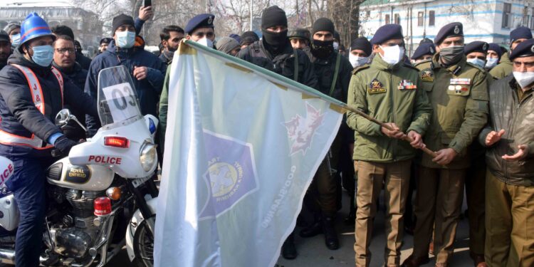 32nd National Road Safety month kick started across all districts of Kashmir