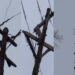 Dangling Electricity Wires, Decaying Poles Pose Threat to Lives in Lolab Village