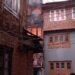 Civilian, 2 F&ES Personnel Injured In Fire At Watal Kadal Srinagar